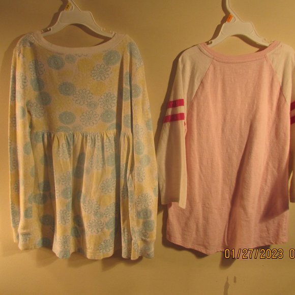 GIRLS CLOTHES - OLD NAVY and CAT & JACK Long Sleeve Tops - SIZE 10 - 12 - Picture 4 of 4